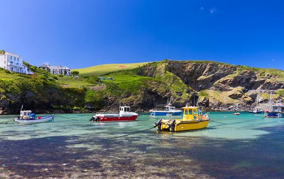 Wunderschöne Port Isaac Cove
