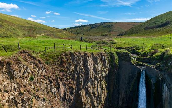 Speke&apos;s Mill Mouth Wasserfall
