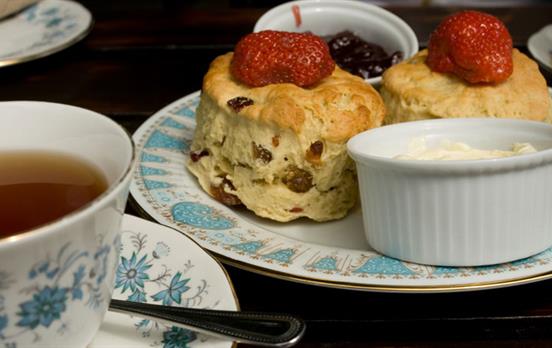 indulge in the classic English cream tea