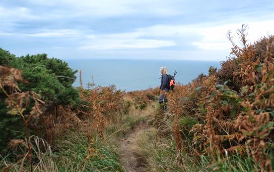 Last views of the Irish Sea