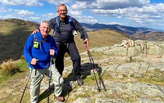 Paul and John on the Coast to Coast