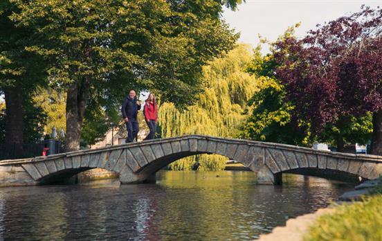 Bourton known as the Venice of the Cotswolds
