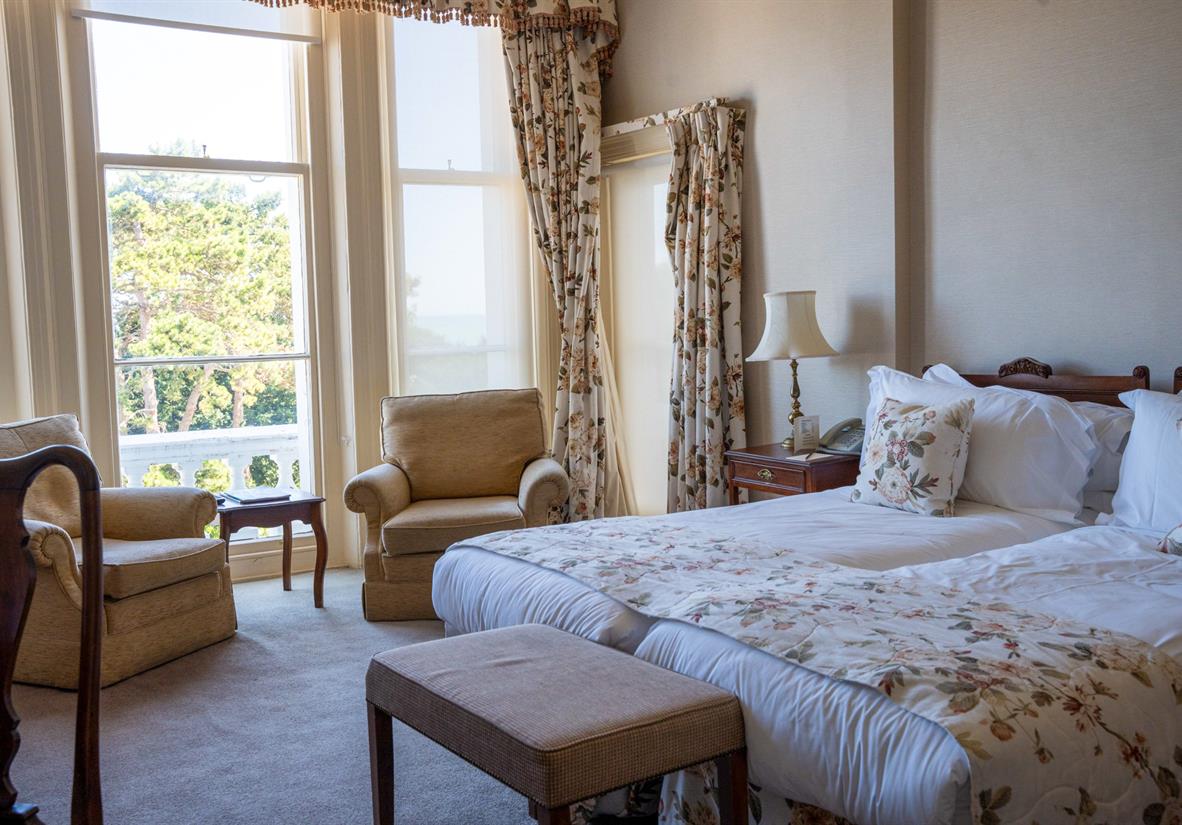 End your tour at the Grand Hotel in Eastbourne
