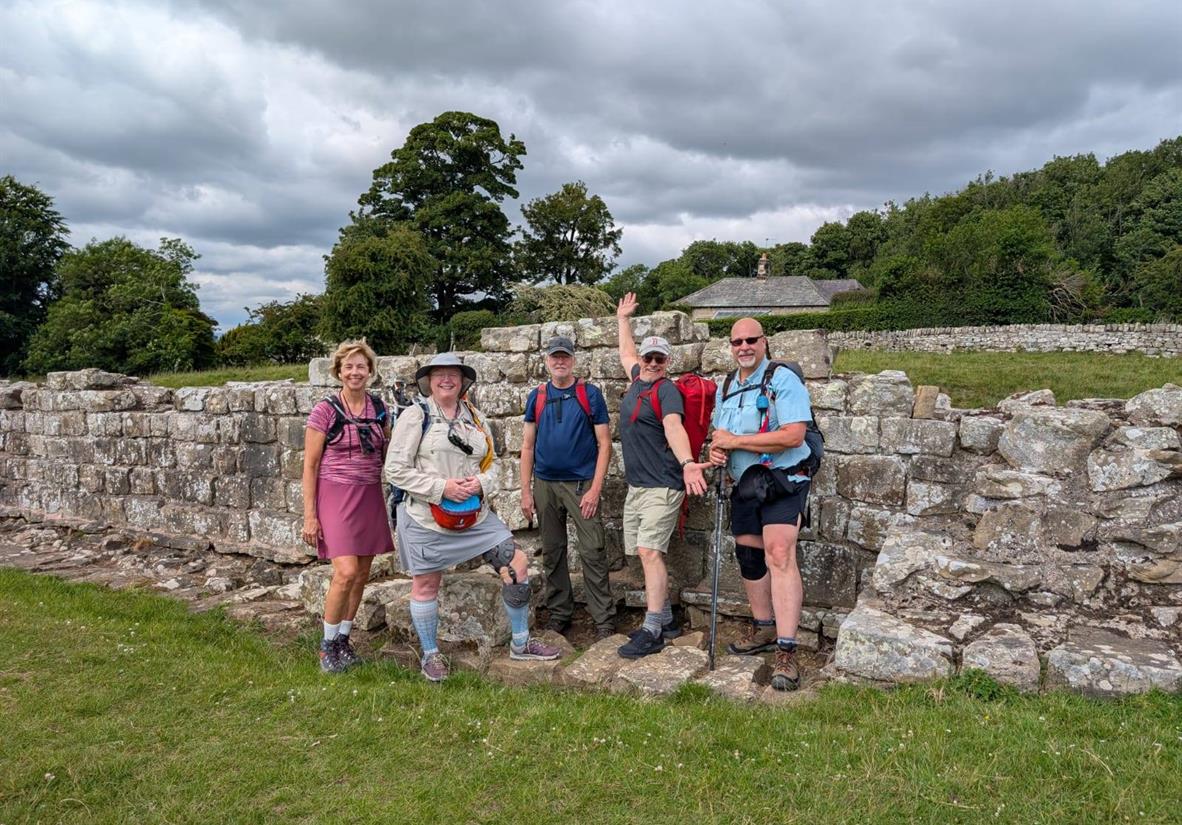 Self-guided group on the Hadrian's Wall