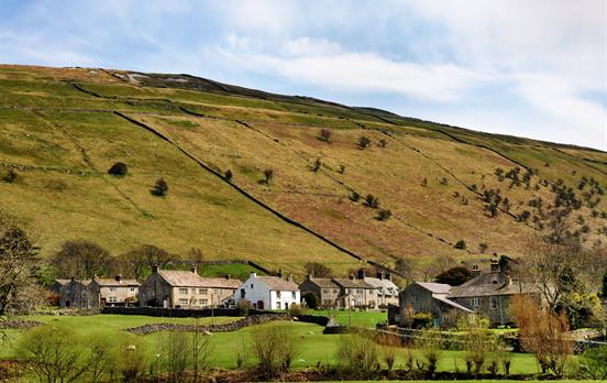 Buckden, the perfect spot for a pub lunch