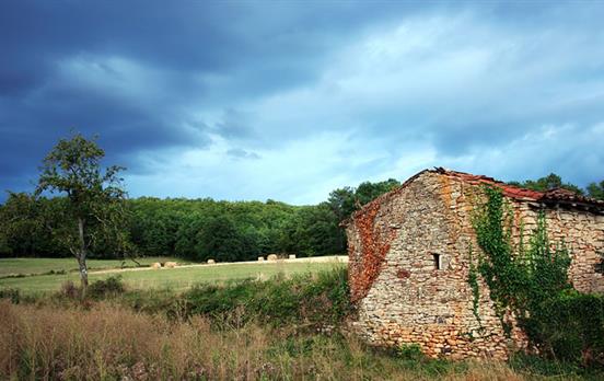 Stone huts (dolmens) of this region