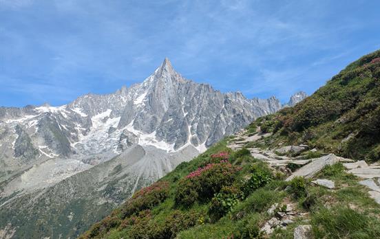 Views from trail whilst walking to Montenvers