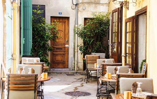 Provenzialisches Café