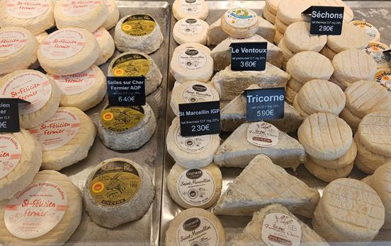 French cheese shop