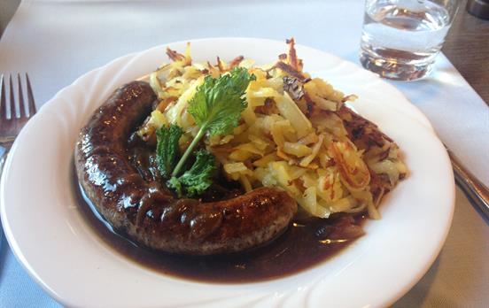 Brat Wurst and Rosti