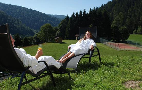 Time to relax and enjoy the spa