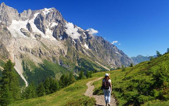 Von den Schweizer Alpen ins Aosta-Tal