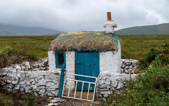Minature thatched cottage