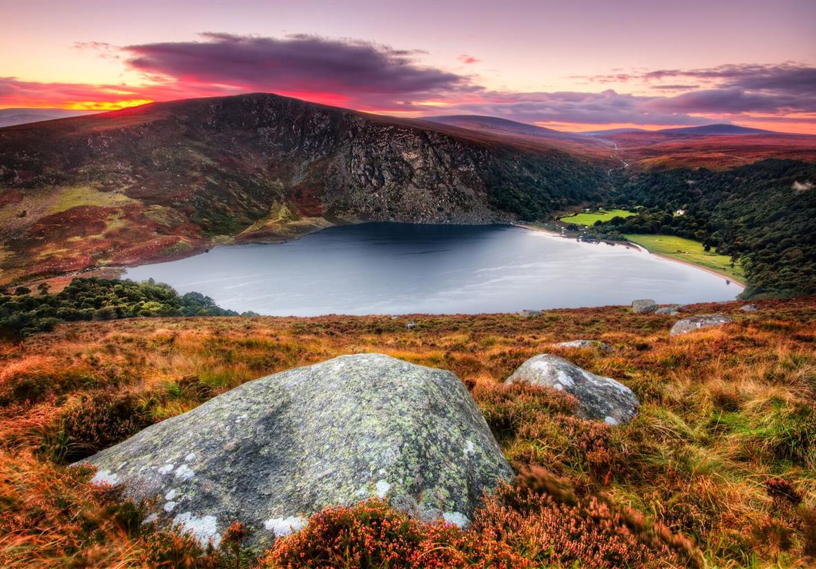 Lough Tay SunsetWicklow