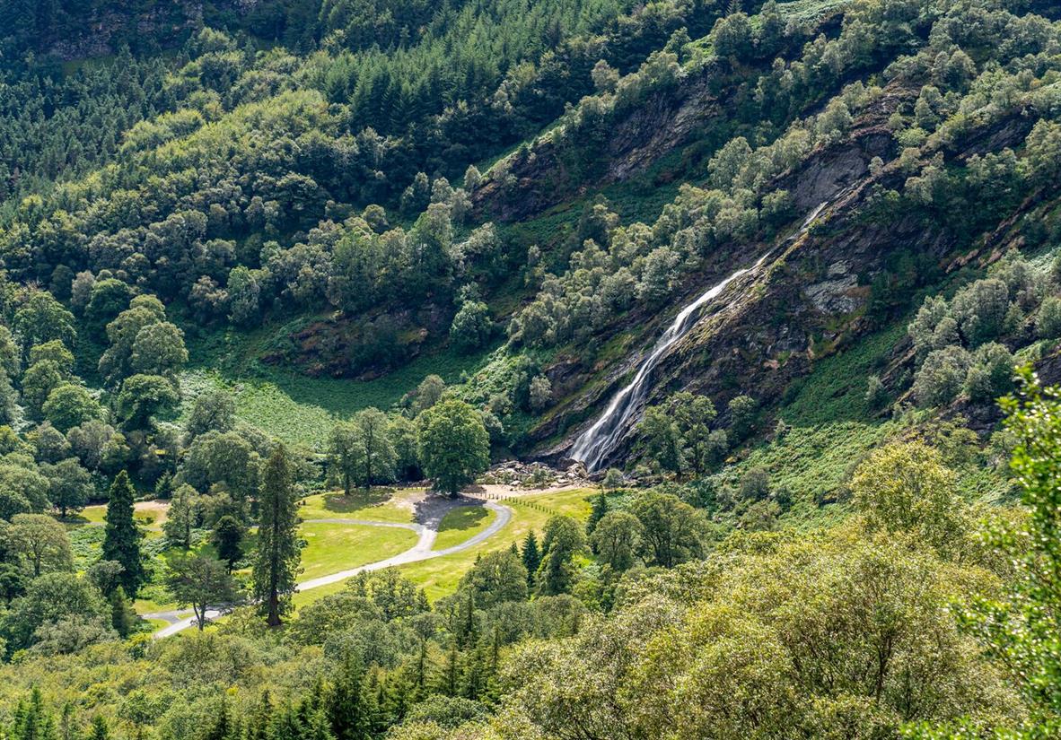 Powerscourt waterfall