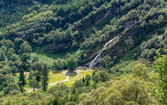 Powerscourt waterfall