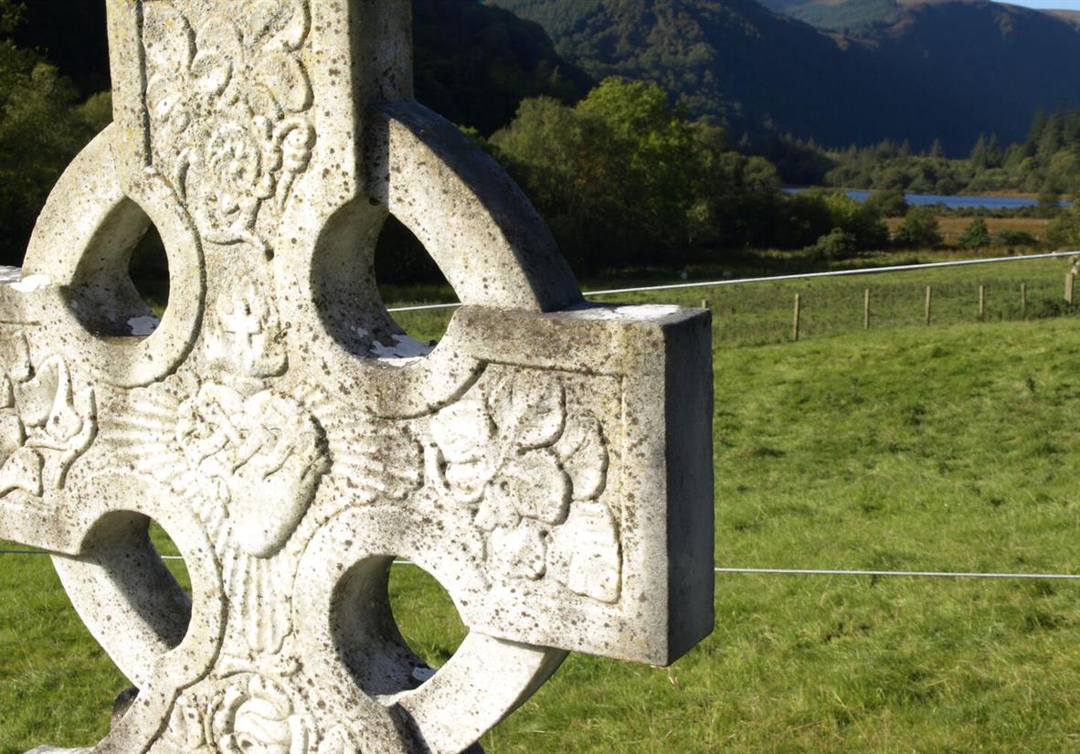 Glendalough cross