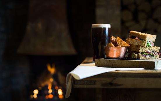 Guinness pub lunch.