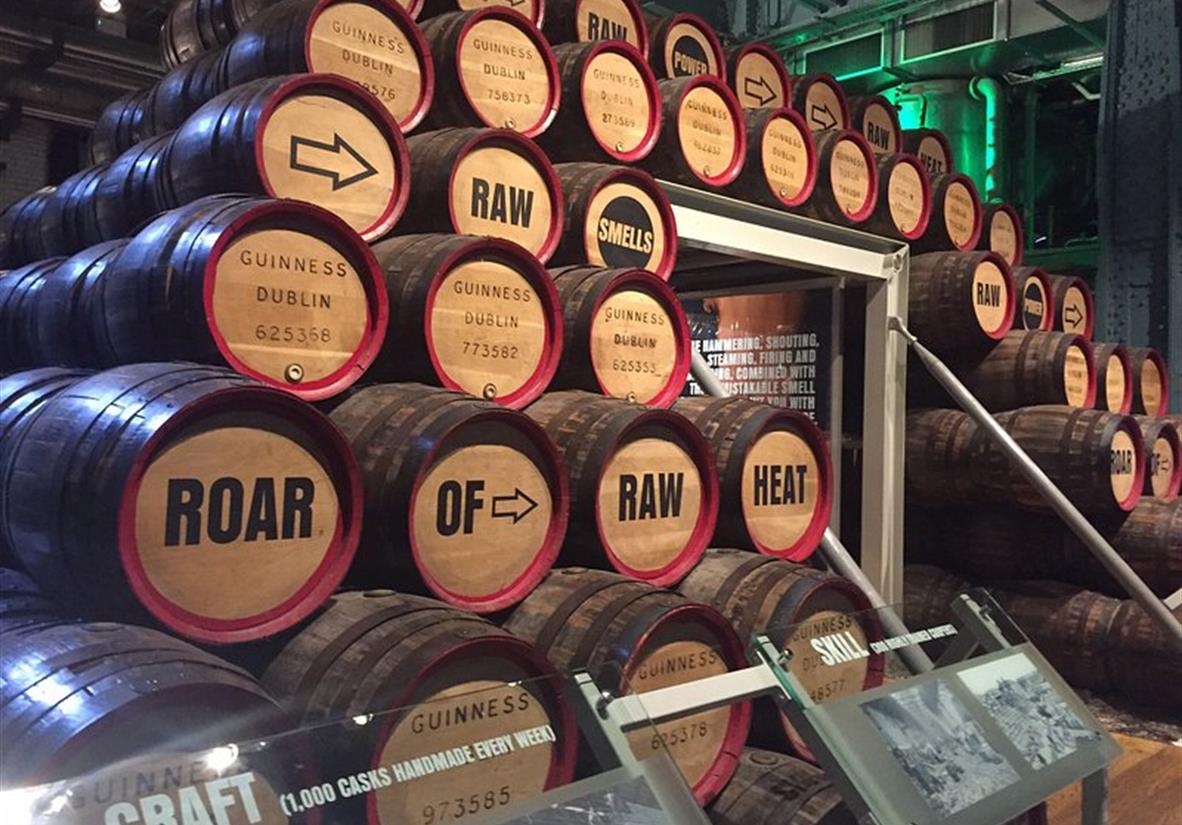 Dublin's Guinness storehouse