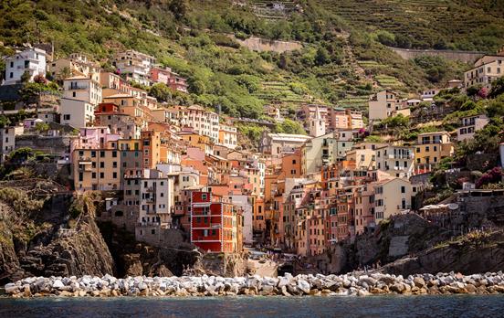The Cinque Terre's iconic views