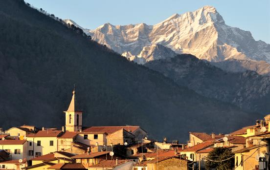 Snow-capped peaks