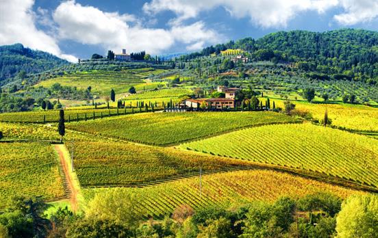 Rolling hills