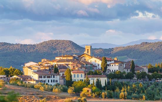 A plethora of hill top villages