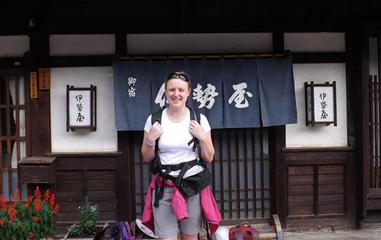 Laura from Macs out in Japan