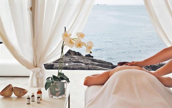 Massage by the sea