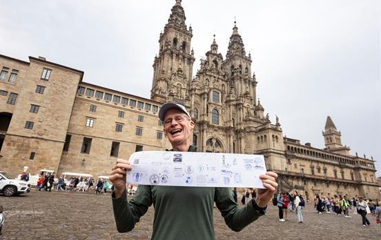 In Santiago with Stamps