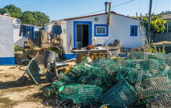 Entrada da Barca, a natural fishing harbour
