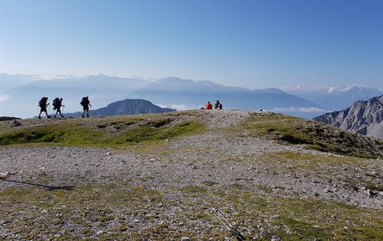 Enjoy mountain views