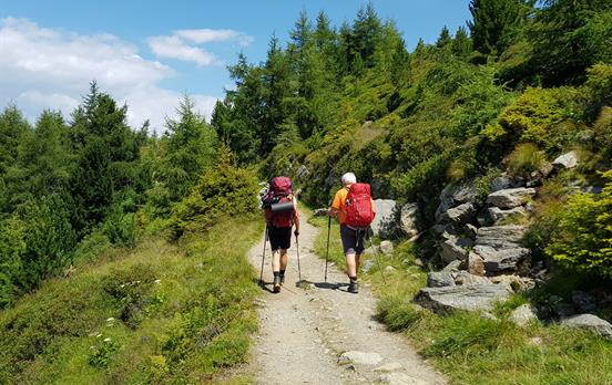 Hike through the Tyrolean Alps