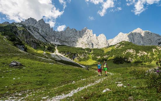 Grüne Wiesen und schroffe Berge @D.Reiter