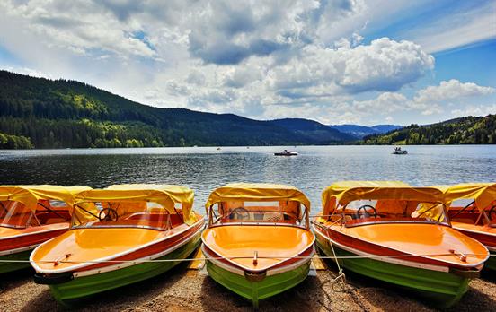 Scenes over Lake Titisee