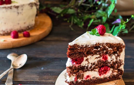 Black forest gateau - yum!