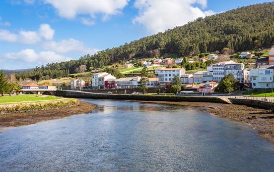 Blick auf den Flussarm