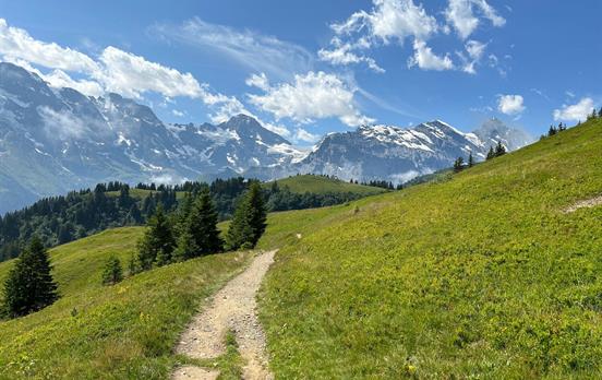 Trail by Murren