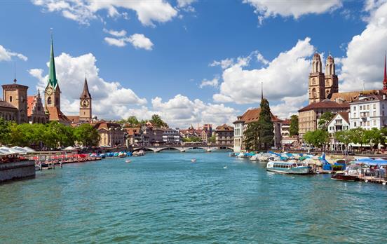 Start your adventure in Zurich