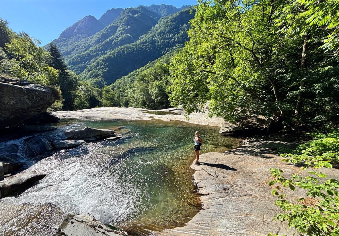 Rivers running through the Aosta Valley