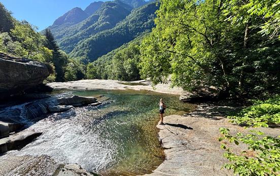 Rivers running through the Aosta Valley