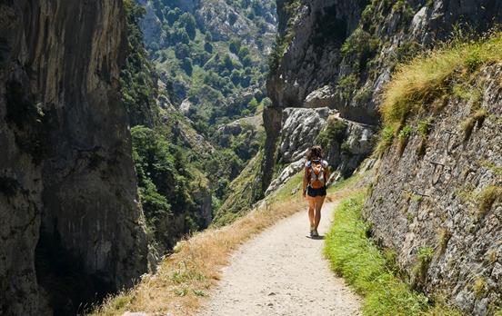 The famous "Ruta del Cares" walk