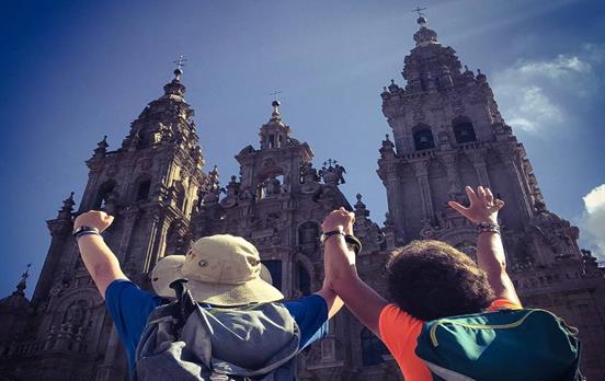 Celebrating reaching the end!