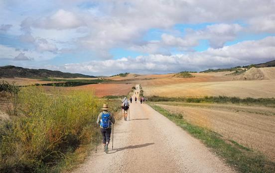 Join many pilgrims making their way to Santiago!