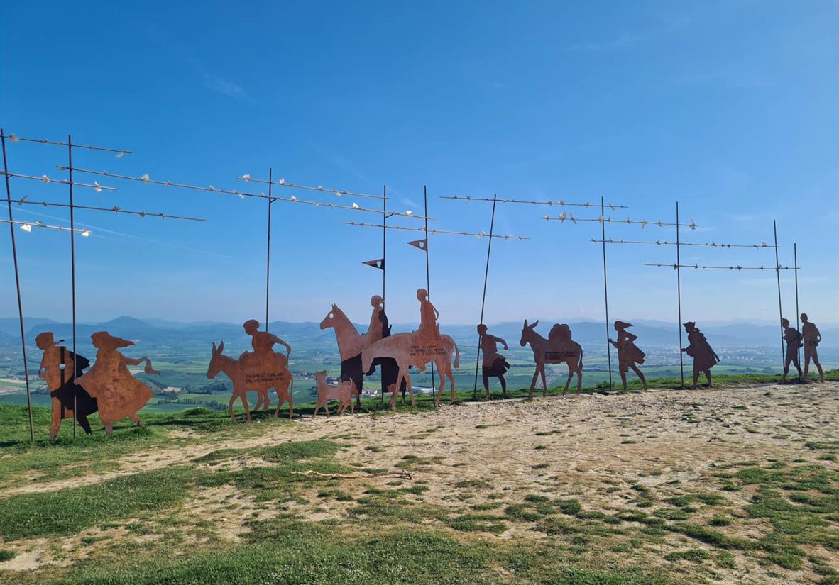 Sculptures Alto del Perdón