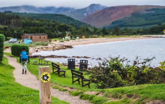 Arran Coastal Way Markers