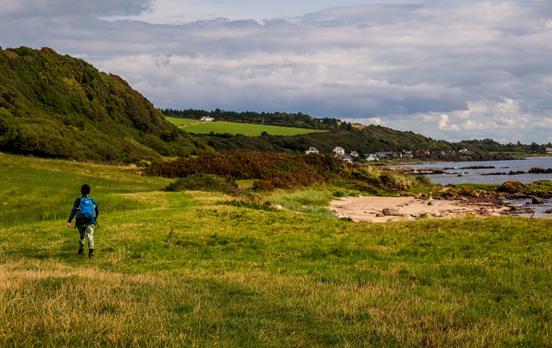 Walking on the Southern Coast to Whiting Bay