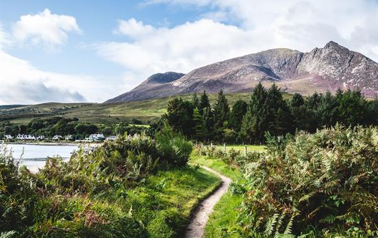 Trail leaving Corrie