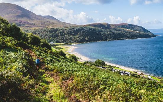 Old Postie&apos;s footpath from Lochranza