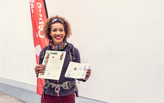 Celebrate receiving your Compostela certificate